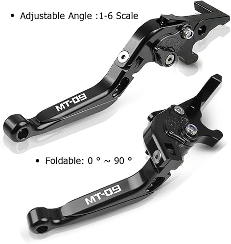 Miniatura 3 de MT-09 MT-07 2013-2021 Juego de palancas de freno y embrague para MT09 MT07 FZ07 2013-2021 MT 09 SP 2017-2021 Tracer 900 GT 2018-2020 Tenere 700 9 32