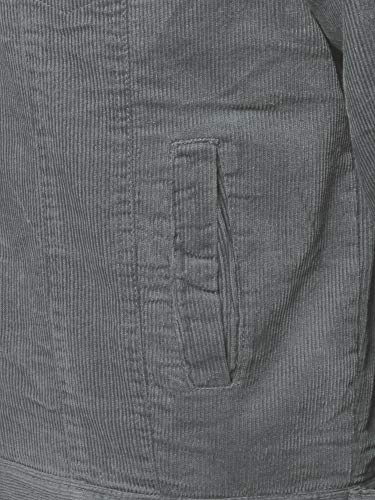 Youstar Men's Solid Corduroy Sherpa Lining Western Style Jacket4