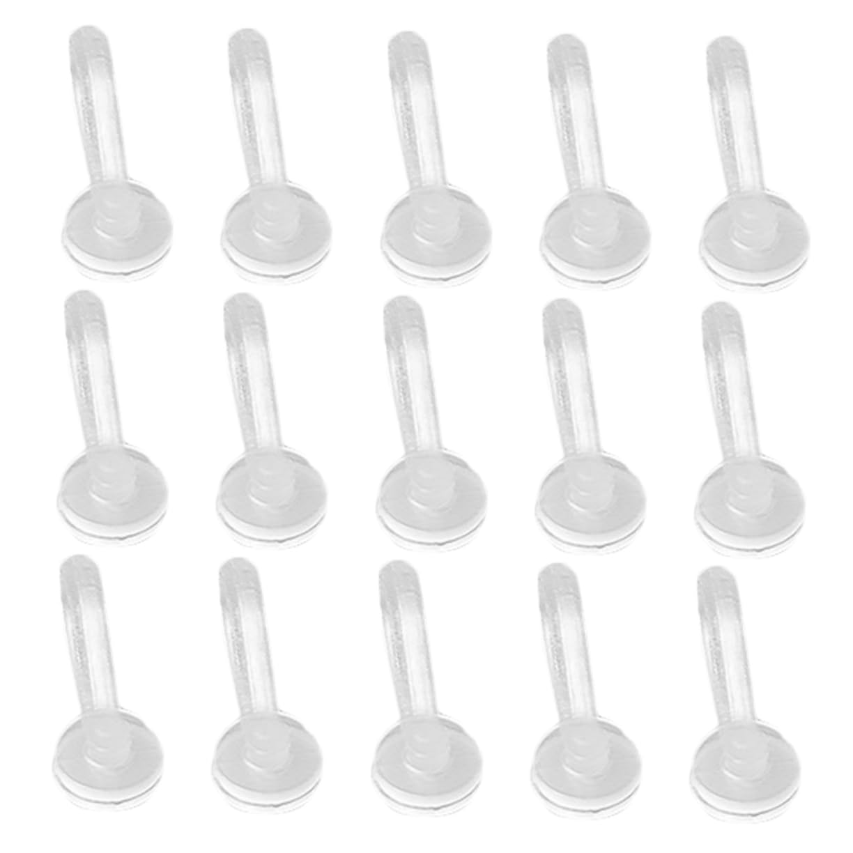 HOMSFOU Long Lasting Pp Material Tag Buckle 150pcs Set for Retail Store Clothing Tag Holders