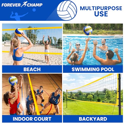 image for Forever Champ Volleyball Net Outdoor - Includes 32x3 Feet Regulation S