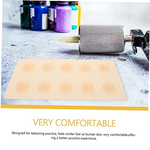 FOMIYES 3 Folhas De De Silicone Para Lábios 3D De Prática Para Lábios 3D De Prática De Lábios Artifi