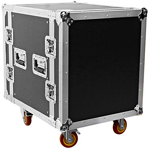 Seismic Audio - SATAC12U - Heavy Duty 12 Space ATA Rack Case - Want It All