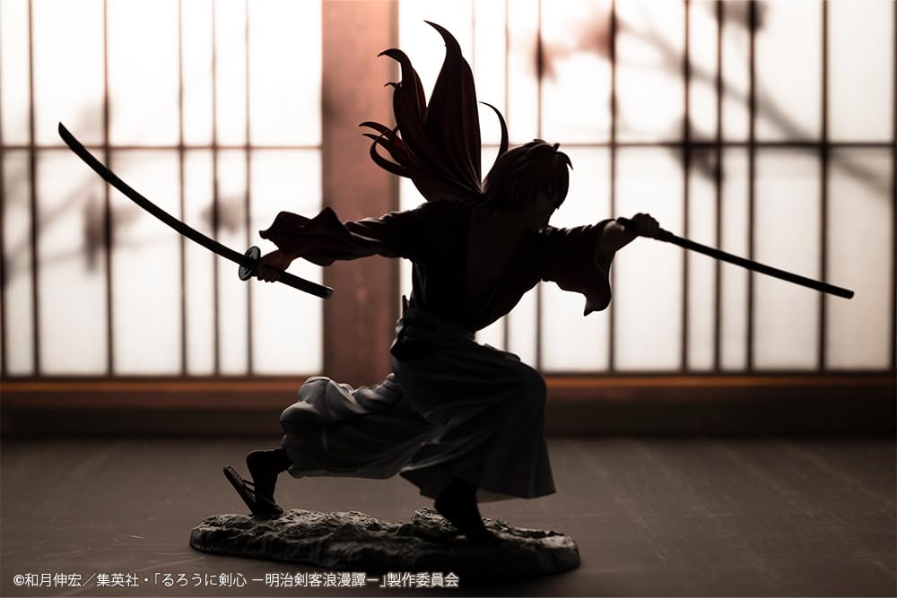 KOTOBUKIYA ARTFX J Himura Kenshin Maßstab 1/8 PVC bemalte komplette Figur