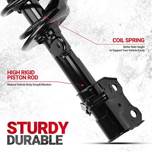 Kax Front Complete Struts Shock Absorber Fits Cr-V 2007 2008 2009 2010 2011 2012 2013 2014 272492 272491 Struts With Coil Spring Assemblies Set Of 2 #TOP4