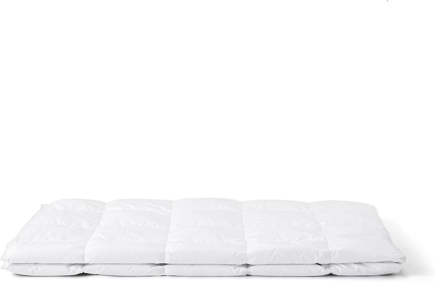 無印良品　防ダニ 羽毛掛ふとん 二層式・シングルサイズ 150×210㎝　新品 Amazon｜無印良品 防ダニ 羽毛掛ふとん・二層式/D 190×210cm