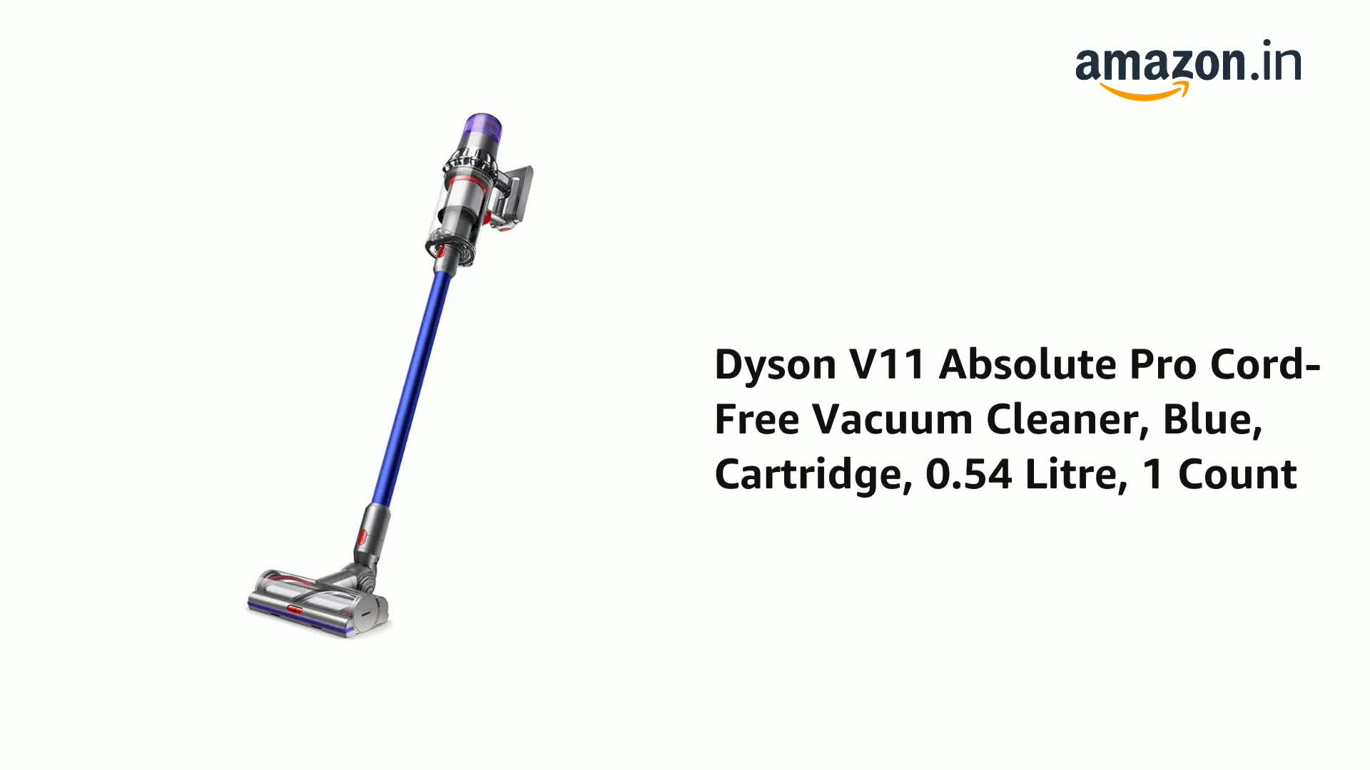Dyson V11 Absolute Pro Cord-Free Vacuum Cleaner : Amazon.in