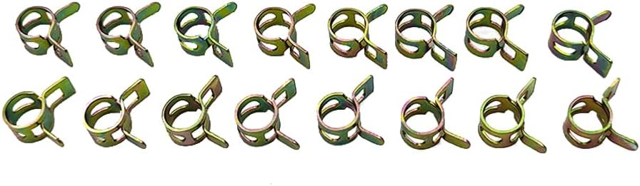 Diesel Return Line Kit w/line clamps, Replacement Premium Viton Fuel Injector Installation Kit Compatible with GM 6.2L 6.5L, for GM19001-VT