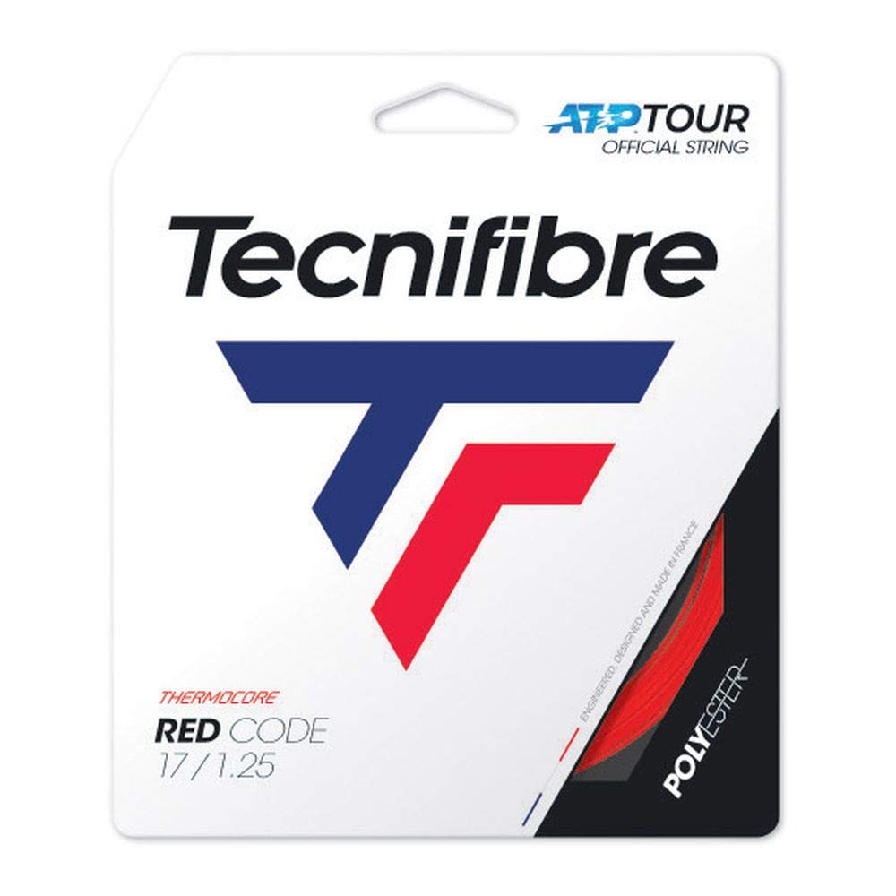 Tecnifibre Redcode Tennis String 1.25mm Red - 12m Set