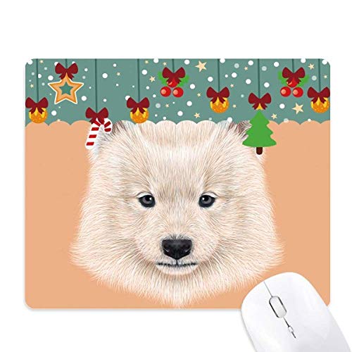 Alfombrilla de ratón de Samoyedo blanco para trabajar con la compañía de tu mascota 1