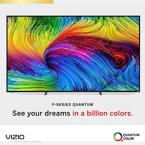 Vizio P65Q9-J01 P-Series Q9-J01 65 Inch Class Hdr 4K Uhd Smart Quantum Dot Led Tv (Renewed) Bundle With 2 Yr Cps Enhanced Protection Pack #TOP4