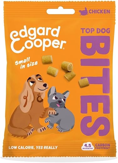 Edgard & Cooper – Snack para perros Edgard & Cooper Bites pollo 50 g.