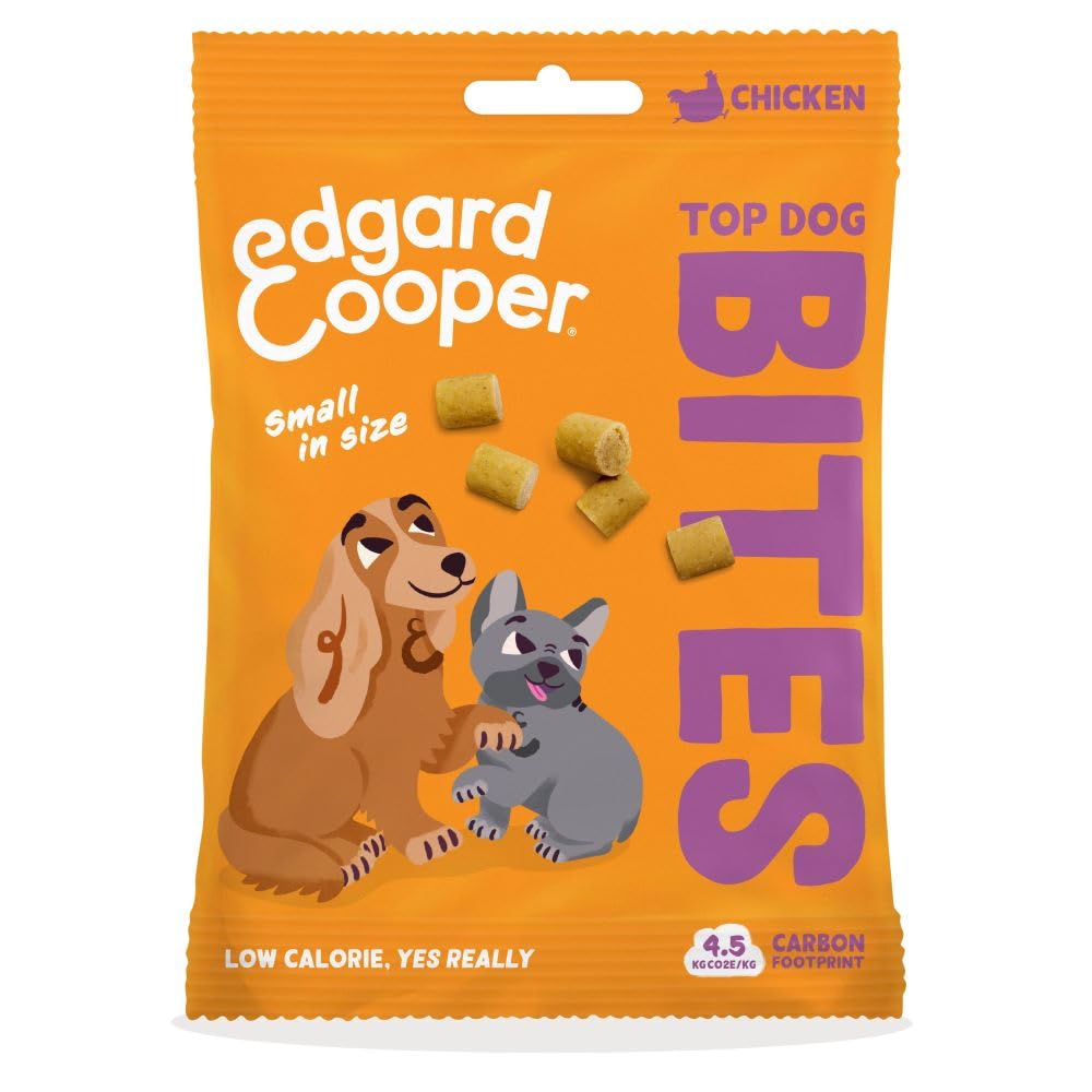 Edgard And Cooper Top Dog Chicken Bites For Dogs - 50G Grain Small