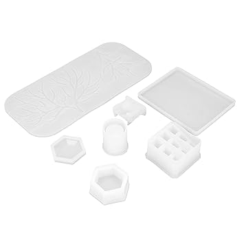 Deer Makeup molds for Display Trays, Unique White Silicone Resin Deer molds That can