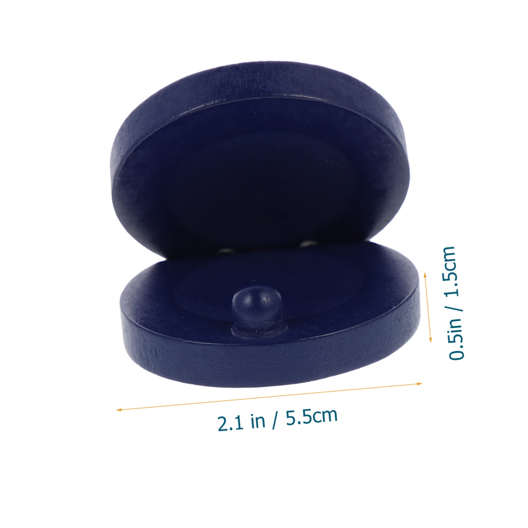 KESYOO 2Pcs Castanets Fun Musical for Boys Instruments Enhance Auditory Skills Coordination for Early Education and Play