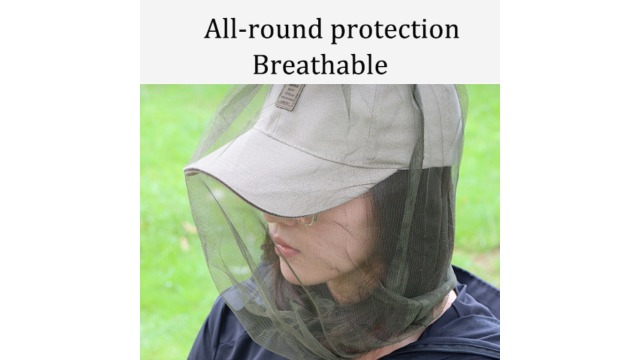 2 Pcs Mosquito Head Net, Red para la Cabeza a Prueba de Mosquitos para Actividades al Aire Libre miniatura 6