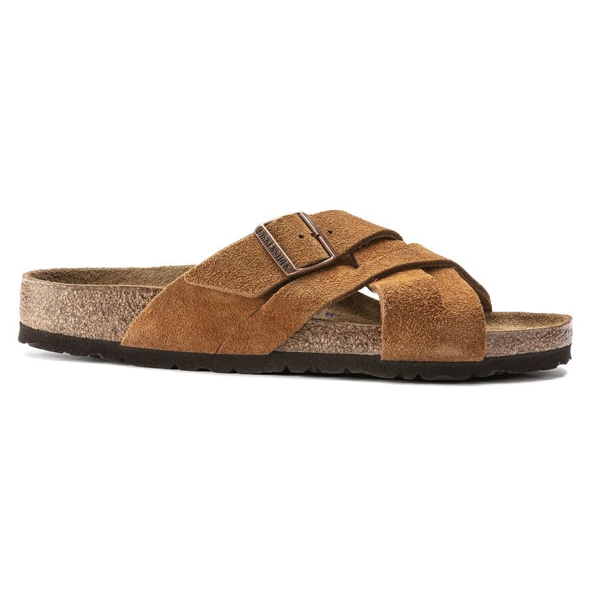 Image of Birkenstock Lugano Soft Footbed Suede Sandals