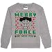 Hybrid Apparel Women's Star Wars Leia Merry Force Holiday Sweater, n, M