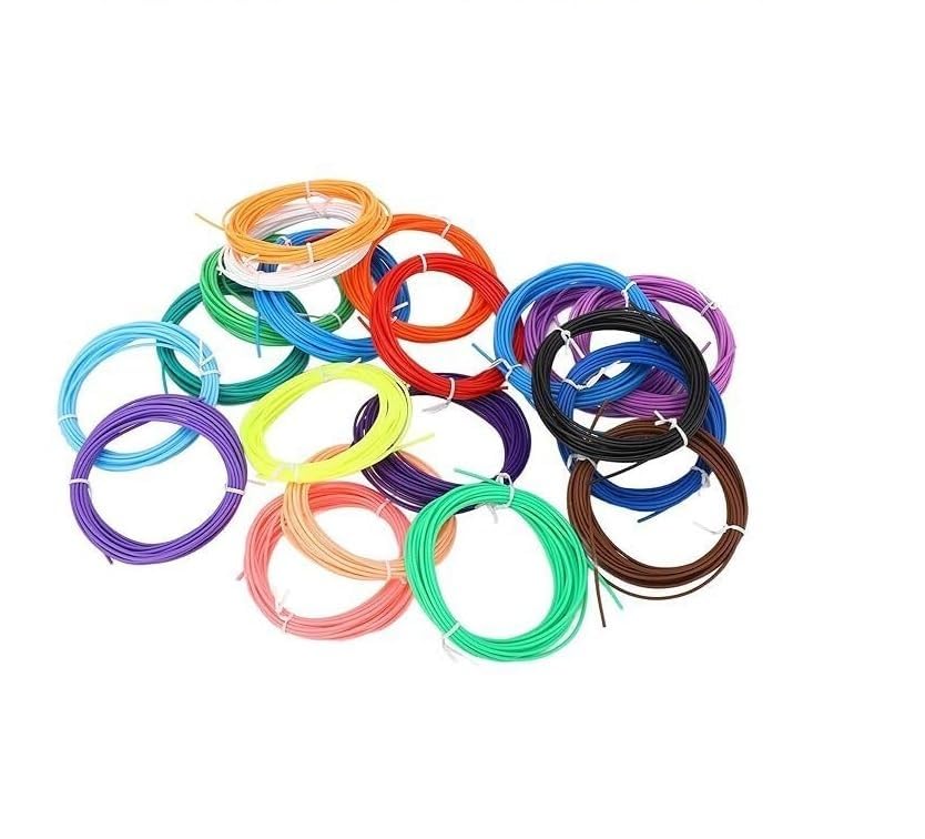 Eclet 10 Pcs PLA Filament Refills for 3D Printing Pen & 3D Printer – Multicolor 3D Printer Pen Filament Set for Kids & Creative Projects-image-14