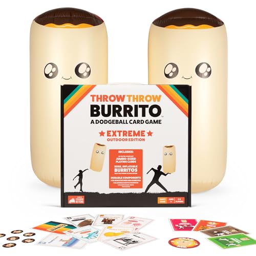Throw Burrito Dodgeball Card