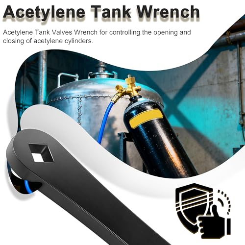 eaacaa Heavy-Duty Acetylene Tank Wrench