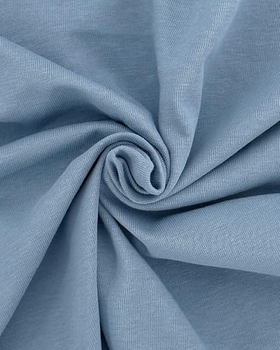 Men's Long Sleeve Polo Shirts Basic Soild Cotton T-Shirt Lightweight Casual Button Collared Shirt Top4