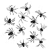 Produktbild Boland 74466 - Spinnen Set, 12 Stück, Größe 7 x 8 cm, Schwarz, Achtbeiner, Krabbeltiere, Tiere, Accessoire, Dekoration, Halloween, Motto Party, Karneval