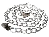ATLanyards Open Ovals Clip Eyeglass Holder - Holder for Glasses with Alligator Clips