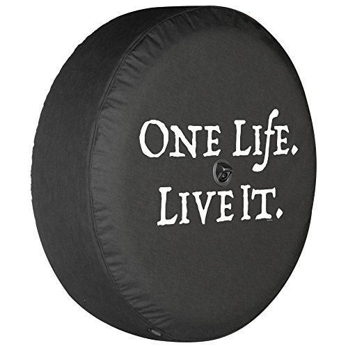 Boomerang - One Life Live It - 32" Soft Jl Tire Cover For Jeep Wrangler Jl (With Back-Up Camera) - Sport & Sahara (2018-2021) #TOP1