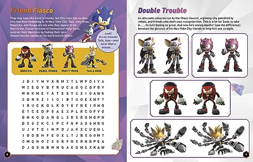 Image of Sonic Prime Sticker & Activity Book: Includes 40+ stickers