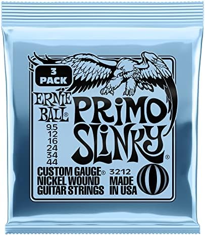 Ernie Ball Regular Slinky Nickel Wound Electric Guitar Strings - 10-46 Gauge