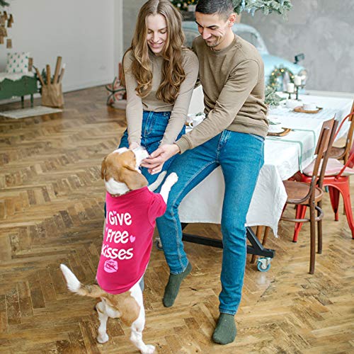 Hylyun Xs Dog Clothes 2 Packs - Cute Yorkie Clothes Breathable Puppy Shirts Printed Pet Clothing Soft Outfits For Cat Small Dogs Girls Chihuahua Yorkie Shih Tzu Pomeranian M #TOP5
