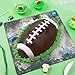 Webake Football Cake Pan 12 Inch Nonstick Football Shaped Silicone Mold for Baking, 3D Breakable Chocolate Mold, Sports-Themed Party