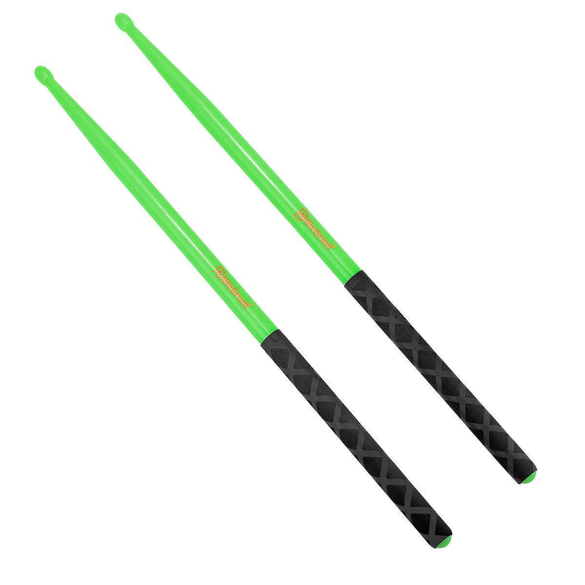 Nylon Drum Sticks 5a: Plastic Drumsticks Light Durable - Antislip Drum Sticks for Kids Adults Rock Band Beginner Musical Instrument Percussion Accessories