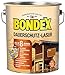 Produktbild Bondex Dauerschutz Lasur Teak 4 L für 52 m² | Hoher Wetter- und UV-Schutz bis zu 8 Jahre | Tropfgehemmt | Natürliches Abwittern - kein Abplatzen | Dauerschutzlasur| Holzlasur