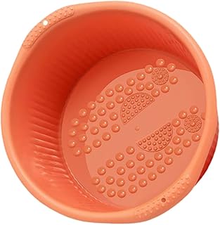 GLEAVI Balde Para Banho De Pés Saudável Banheira De Hidromassagem Banheira Portátil Banheira De Hidromassagem Banheira De Imersão Para Os Pés Banheira De Massagem Para Os Pés Banheira De