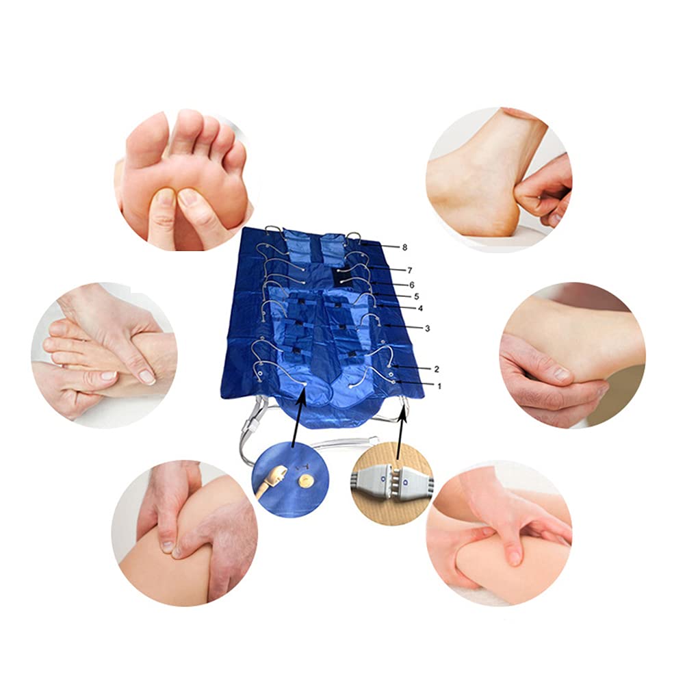 Massaggio a pressione d'aria, Fisioterapia, Compressione d'aria, Disintossicazione, Terapia ad onde d'aria, Strumento di bellezza, Strumento dimagrante, Massaggiatore per tutto il corpo, Massaggiator
