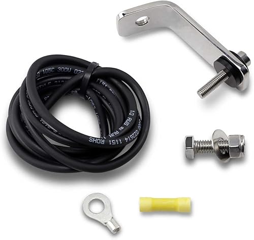 Pingel Kit de reubicación de antena CBRadio para Harley FLH FLT 85-08