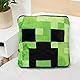 Minecraft Creeper 2-in-1 Kissendecke, offizielles Lizenzprodukt, Microsoft Reisedecke, faltbar, weich, flauschig, Überwurf, kompaktes Design für Wohnzimmer oder Schlafzimmer Dekor