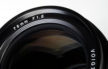Amazon.com : Voigtlander NOKTON 75mm f/1.5 Aspherical Lens for