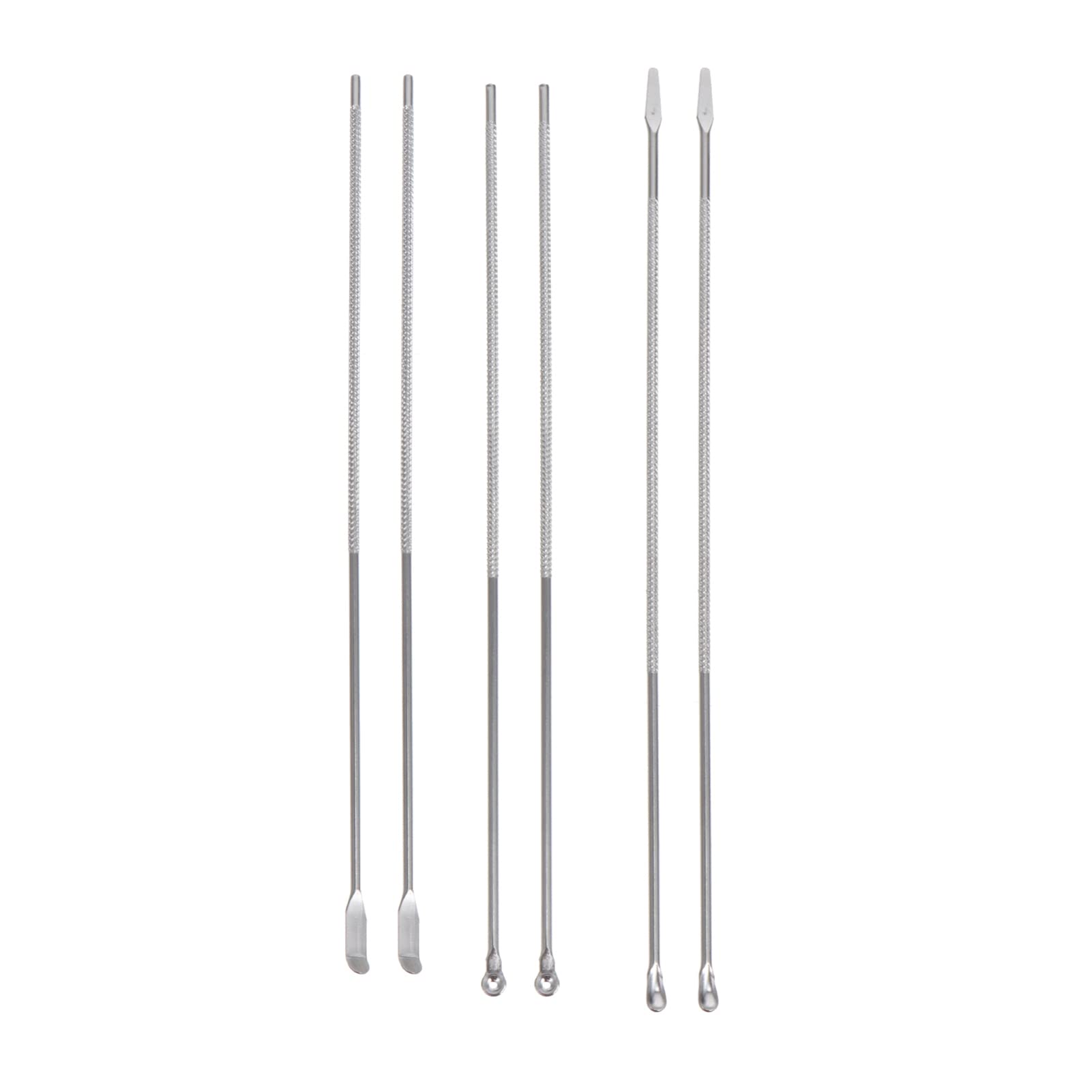 6-Piece Stainless Steel Ear Cleaning Tool Set Earwax Removal Spoon Sturdy Earwax Shovel for Home Use and Personal