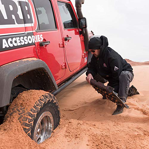 ARB TREDPROBB Vehicle Recovery Boards Traction Tracks and Extraction Device for Off-Road Mud, Sand, Snow, Black with Black Teeth by ARB - Image 8