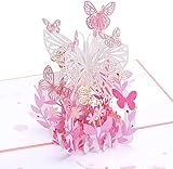 【PACKAGE】 Jede Pop-Up-Grußkarte (15 x 20 cm gefaltetes Format) wird mit einer einsteckbaren Notizkarte (10,3 x 17,5 cm), einem goldenen, verschließbaren Umschlag (15,3 x 20,4 cm) geliefert. Das Gesamtgewicht des Pakets beträgt etwa 55 g.