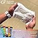 THE KLEAN FREAK FLUSHER - Flushable Wipes For Adults & Kids Unscented/Scented - 100% BIODEGRADABLE Individual Wrapped Travel WET Wipe for Toilet - Soothing Aloe & Witch Hazel - Alcohol Free 20 Pack