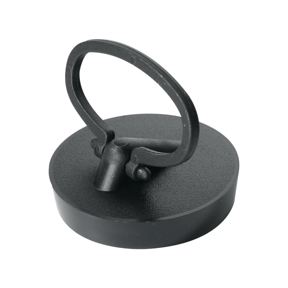 Mcalpine Pvc Plug & Handle 1 1/2" (Fits 1 1/4" Waste) Bp3h In Black