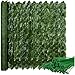 Produktbild Gardlov Künstliche Efeu Balkon Sichtschutz Windschutz Gartenumrandung 0,5 x 3 m Dekorativ Hecke mit Blättern 23641