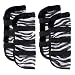 Tough-1 Zebra Mesh Fly Boots Zebra
