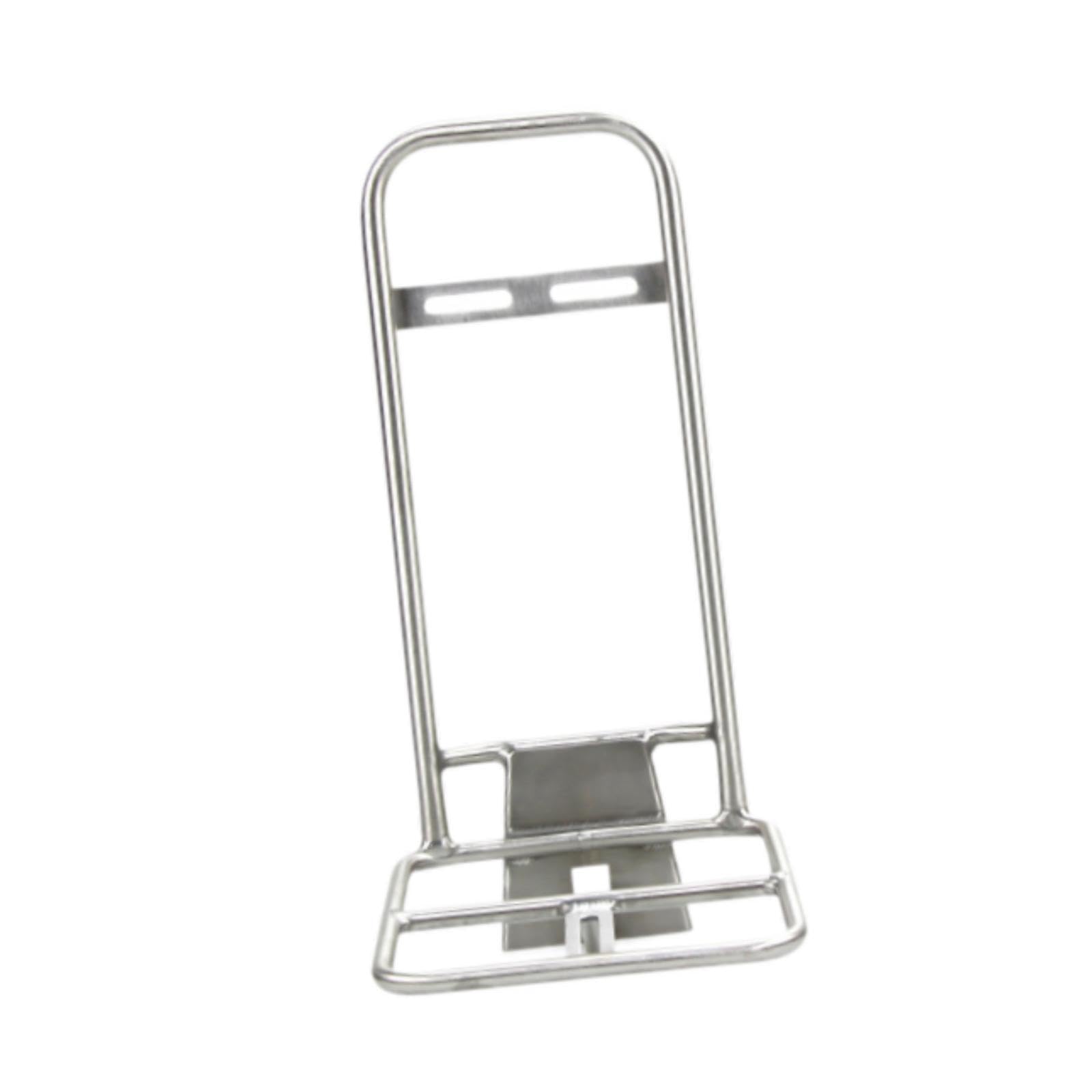 BEALIFE Portaequipajes Delantero para Bicicletas Ligero Que Ofrece una Resistencia excepcional y una instalación rápida con Plataforma Delantera para Equipaje de Bicicleta de