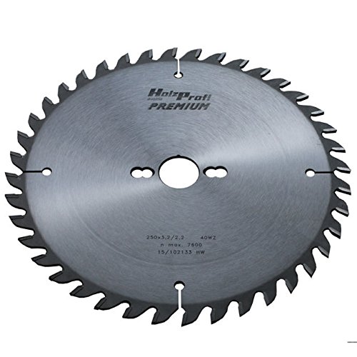 Madera Profesional Austria hoja de sierra Metal Duro Madera Profesional wz3 250 mm, Z40