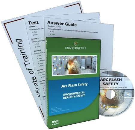 Convergence C-356 Arc Flash Safety Training Program DVD, 24 minutes Time