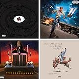 Bad Bunny 4 Album Record Collection - X 100PRE / YHLQMDLG / El Ultimo Tour del Mundo / nadie sabe lo que va a pasar manana